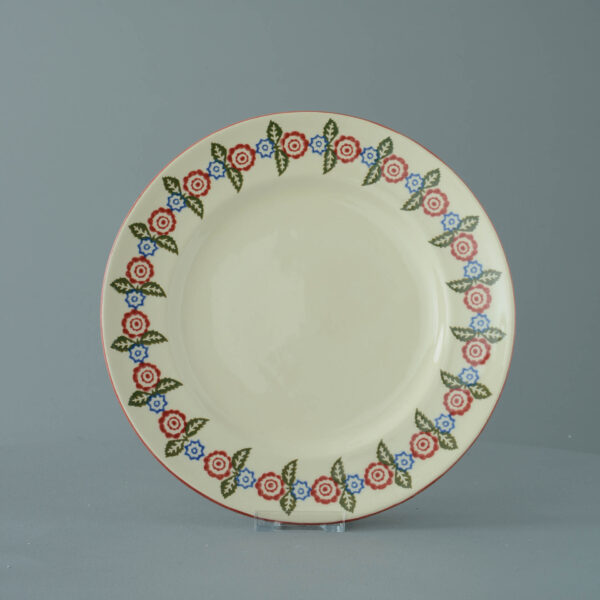 Victorian Floral Plate - Dinner Size