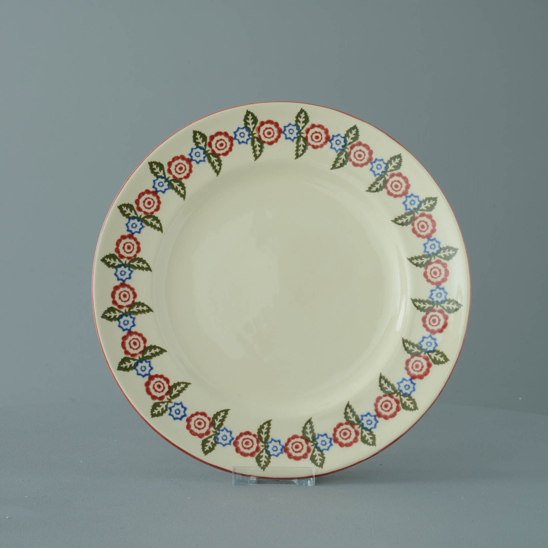 Victorian Floral Plate - Dinner Size
