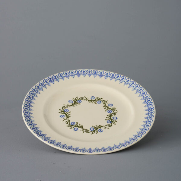 Floral Garland Plate - Dinner Size