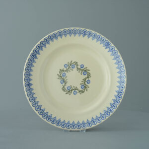 Floral Garland Plate - Dinner Size