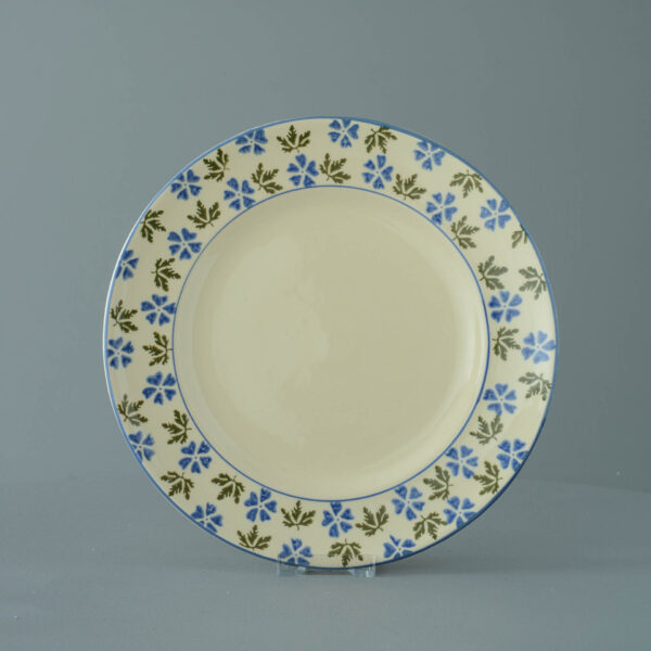 Geranium Plate - Dinner Size