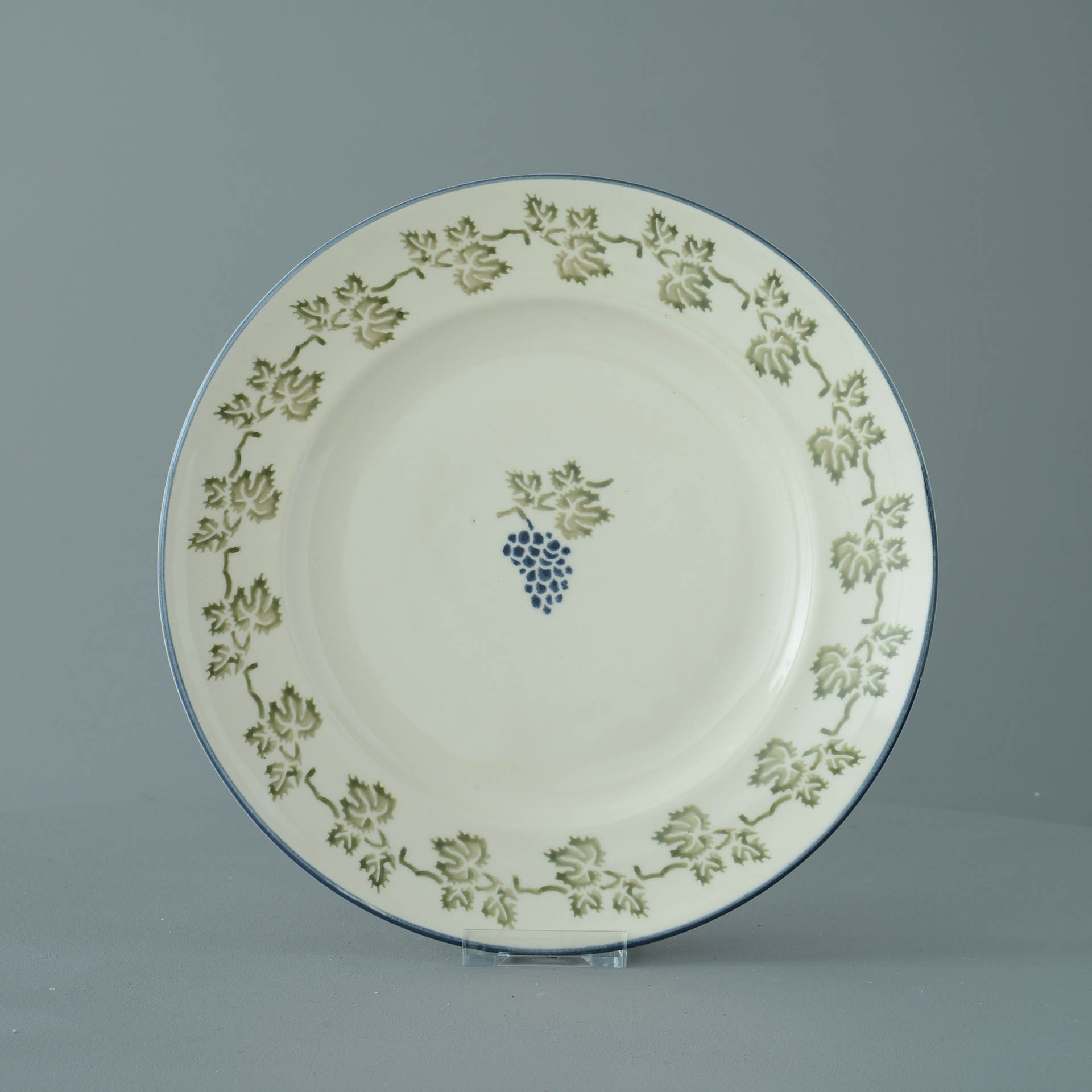 Grapes And Vine Plate - Dinner Size