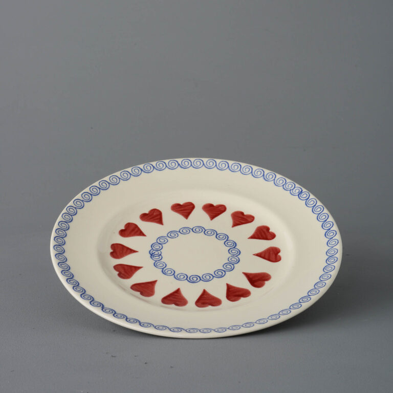 Heart Plate – Dinner Size