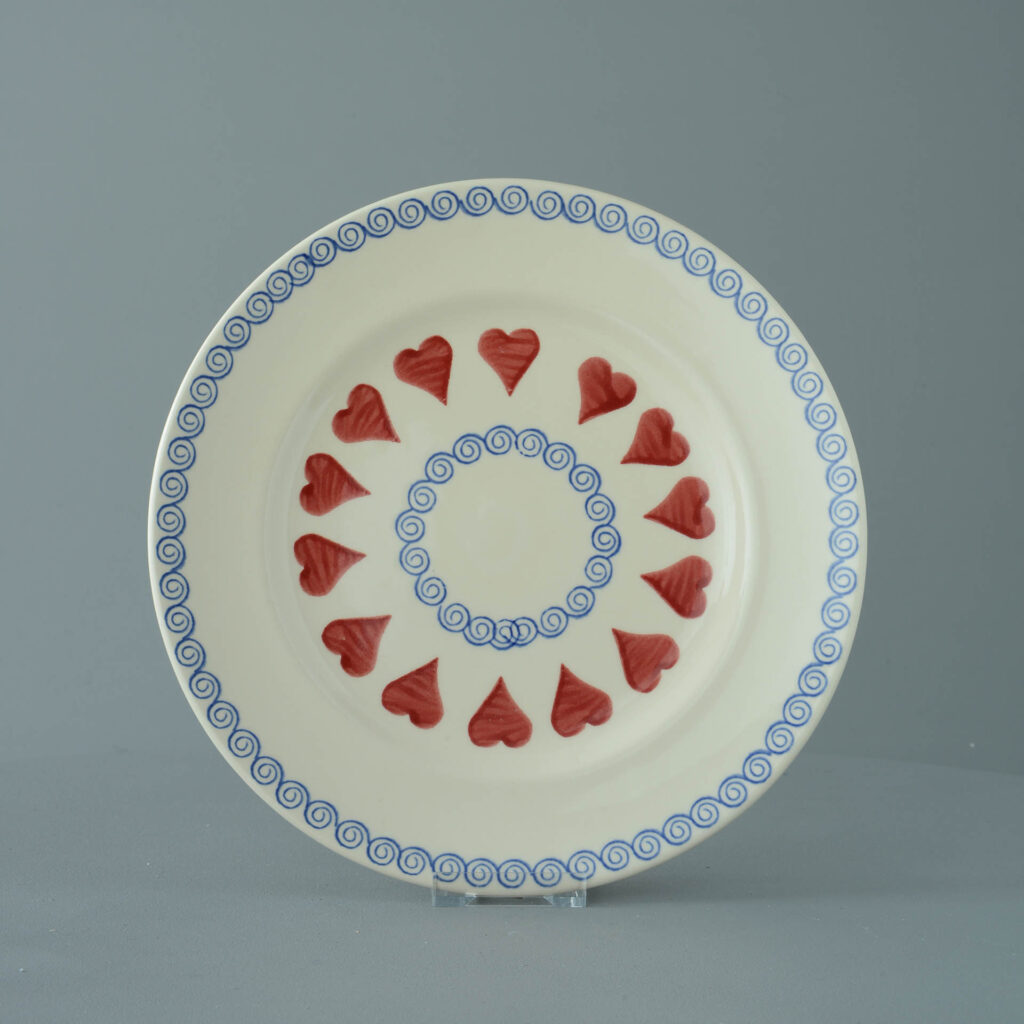 Heart Plate - Dinner Size