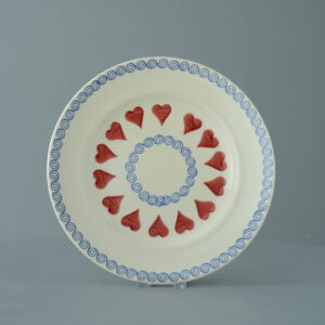 Heart Plate - Dinner Size