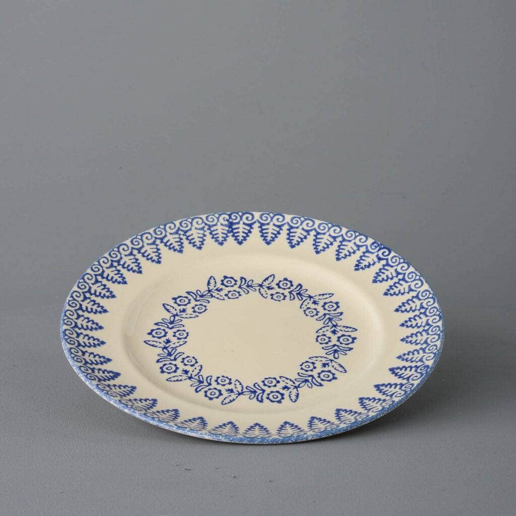 Lacey Blue Plate - Dinner Size