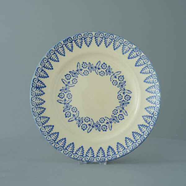 Lacey Blue Plate - Dinner Size