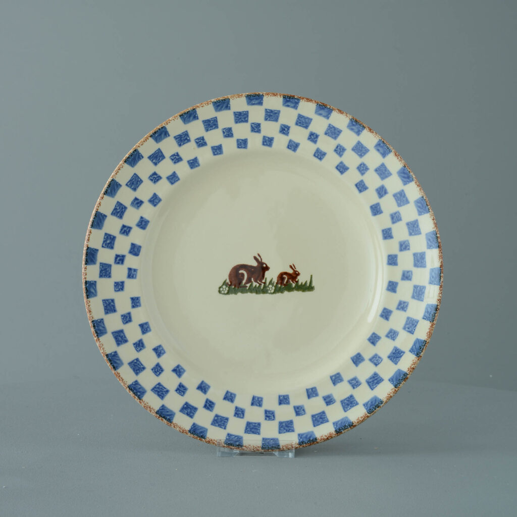 Rabbit Plate - Dinner Size