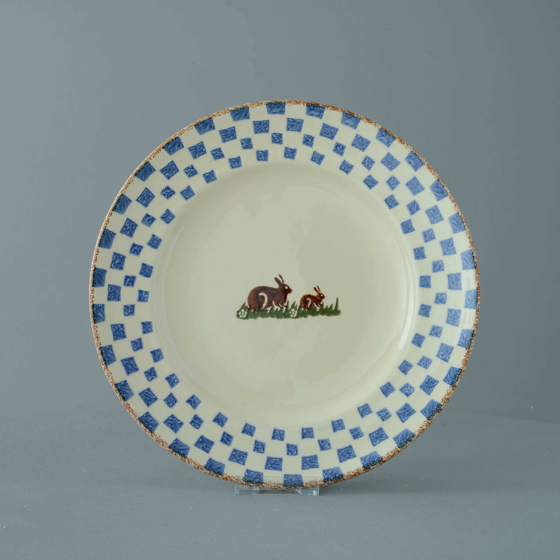 Rabbit Plate - Dinner Size