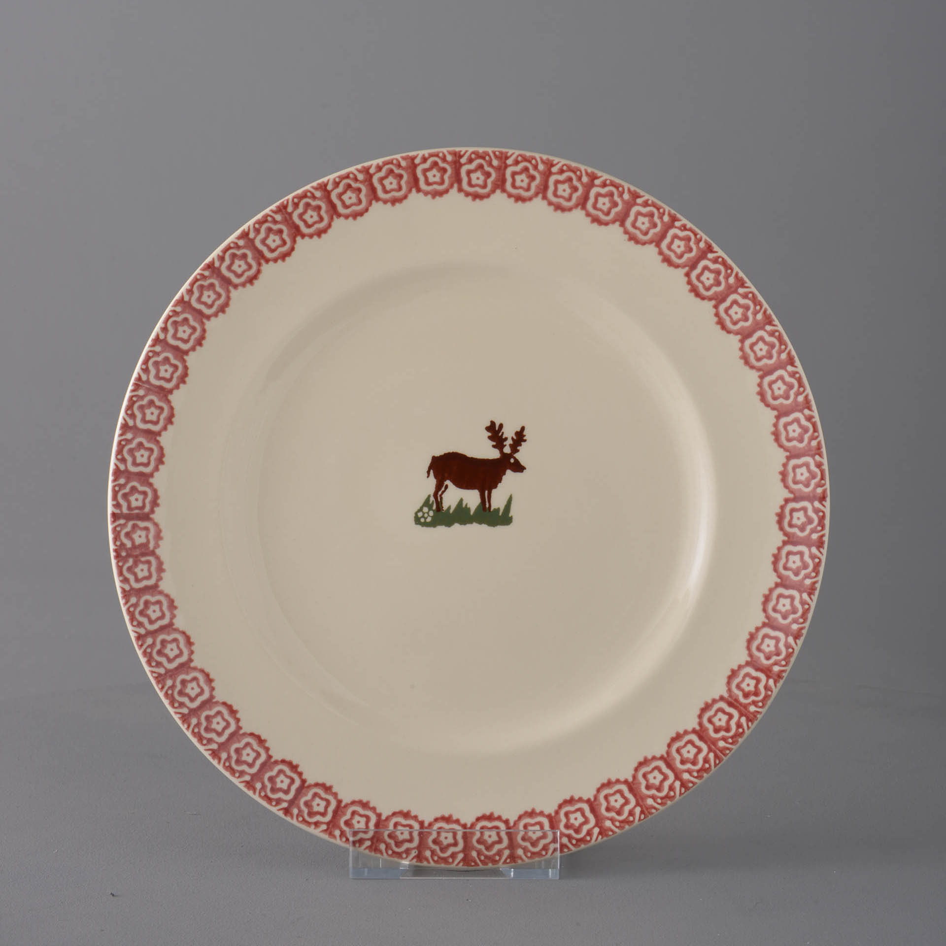 Reindeer Plate - Dinner Size