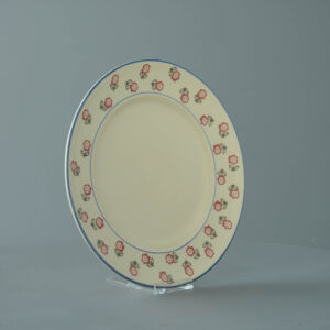 Scattered Rose Plate - Dinner Size