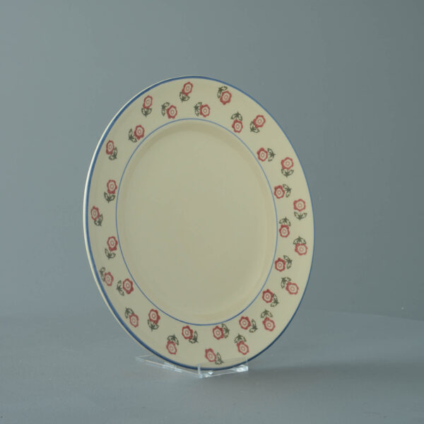 Scattered Rose Plate - Dinner Size