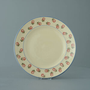 Scattered Rose Plate - Dinner Size