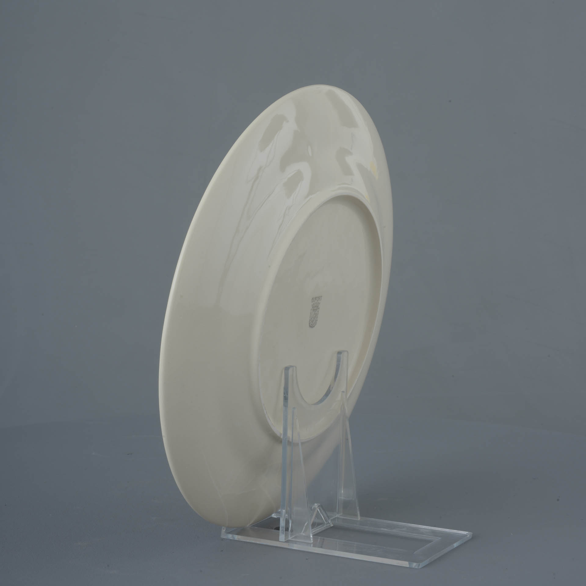 Deco Odeon Blue Dufort plate - Dinner Size