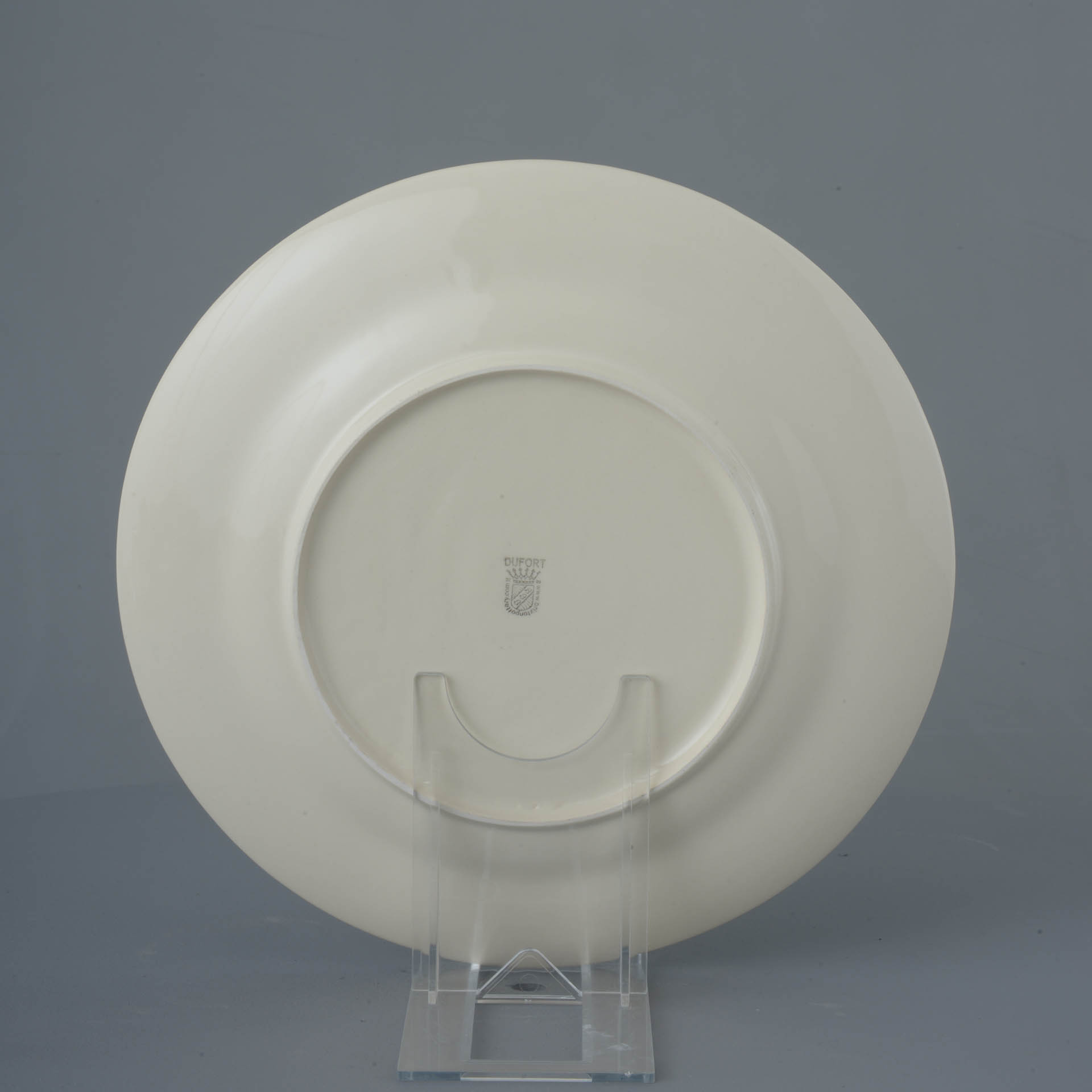 Deco Odeon Blue Dufort plate - Dinner Size