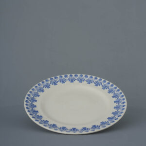 Deco Odeon Blue Dufort plate - Dinner Size