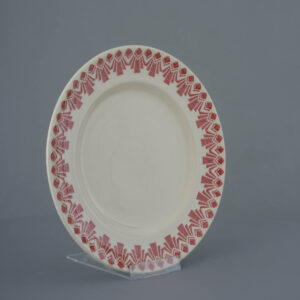 Deco Odeon Red Dufort plate - Dinner Size