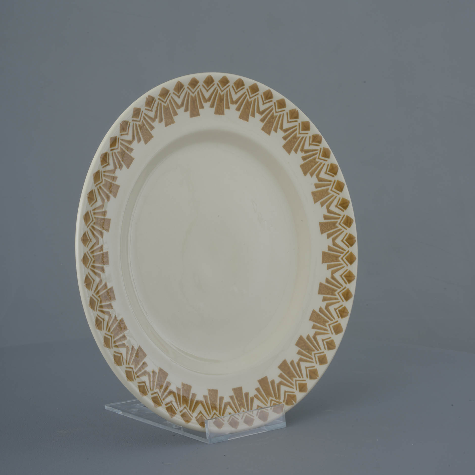 Deco Odeon Sand Dufort plate - Dinner Size