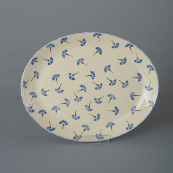 Cornflower Oval Plate - Large