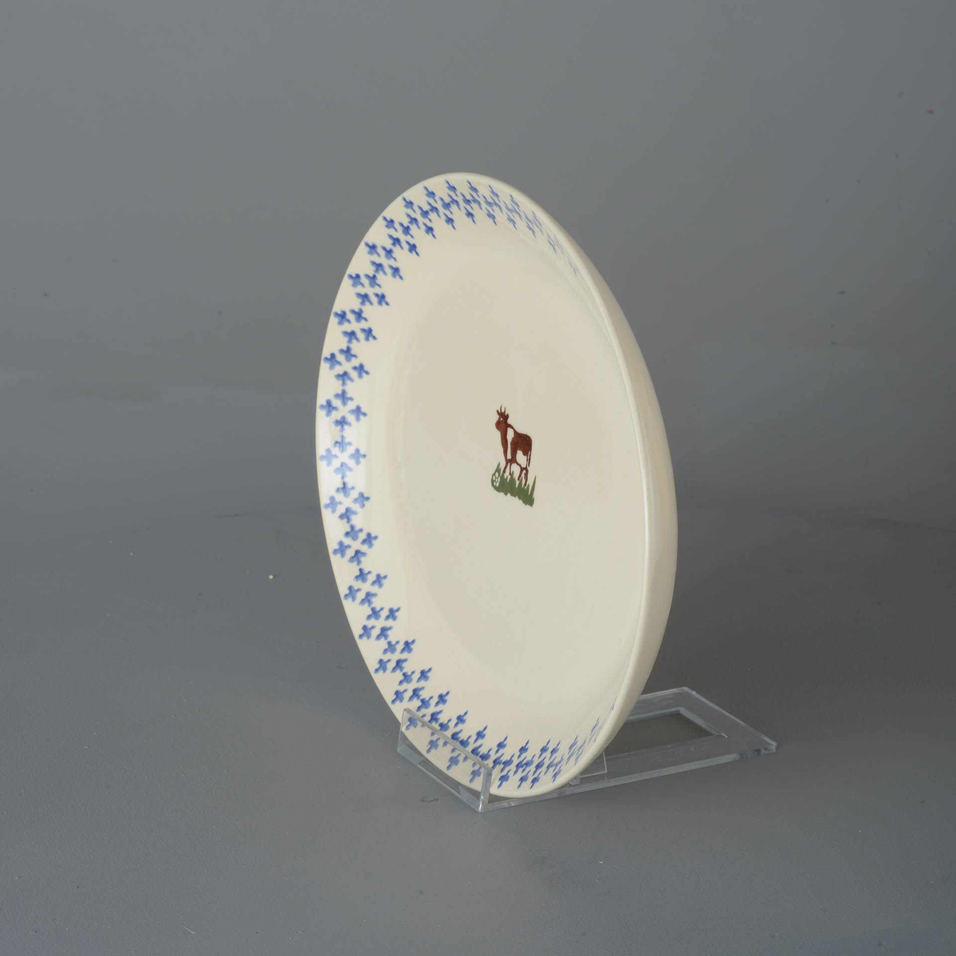 Cow Oval Plate - Large