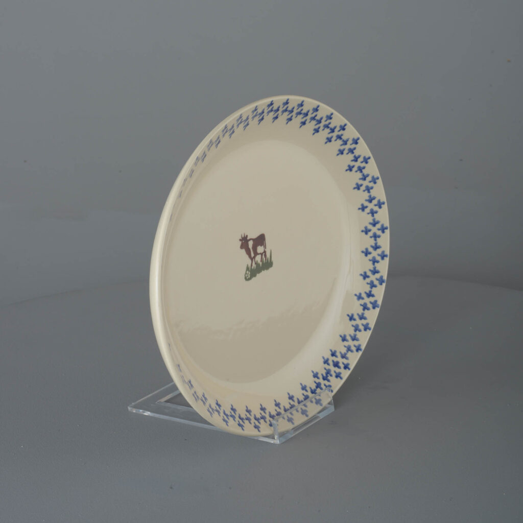 Cow Oval Plate - Large
