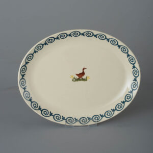 Duck Oval Plate - Large