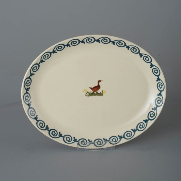 Duck Oval Plate – Large