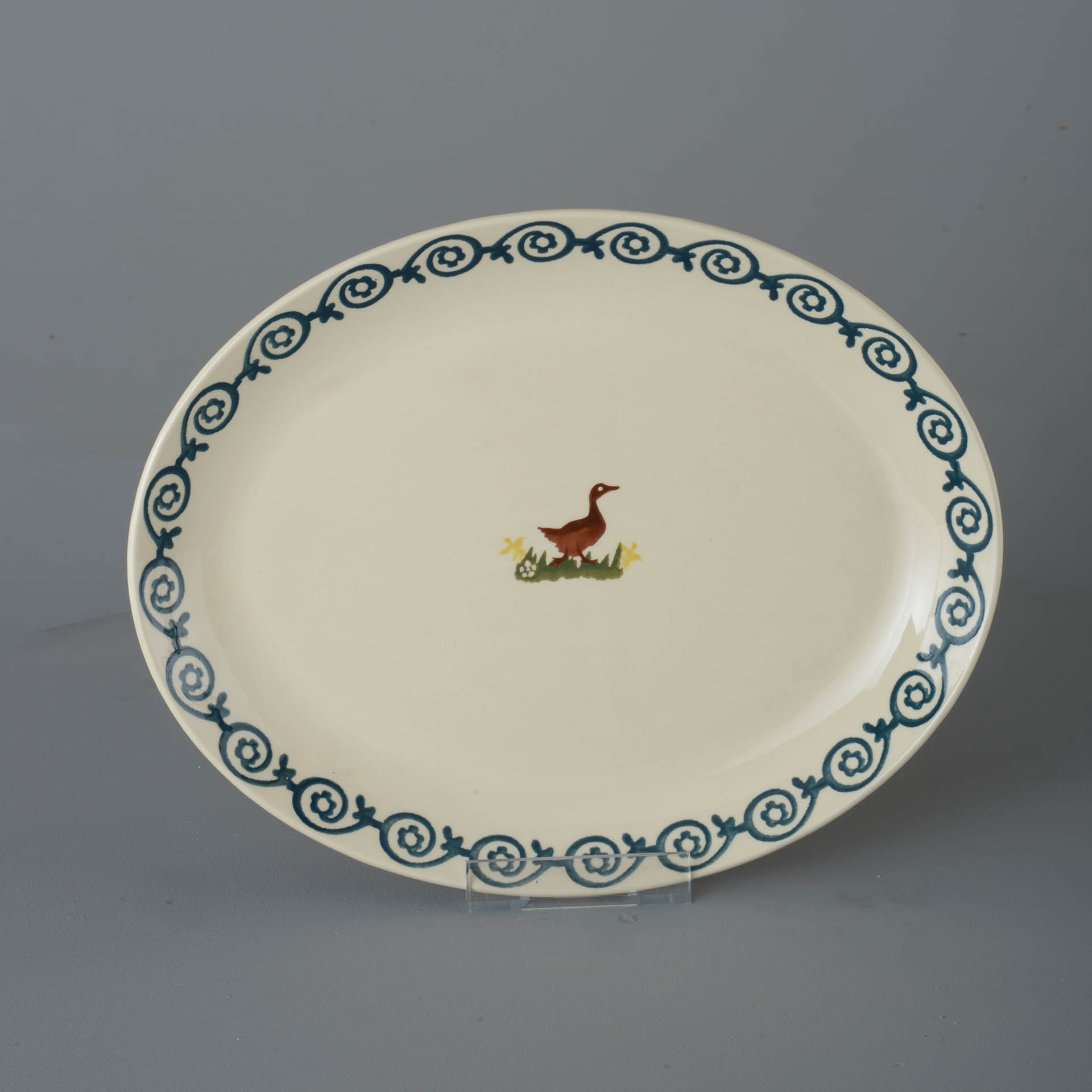 Duck Oval Plate - Large