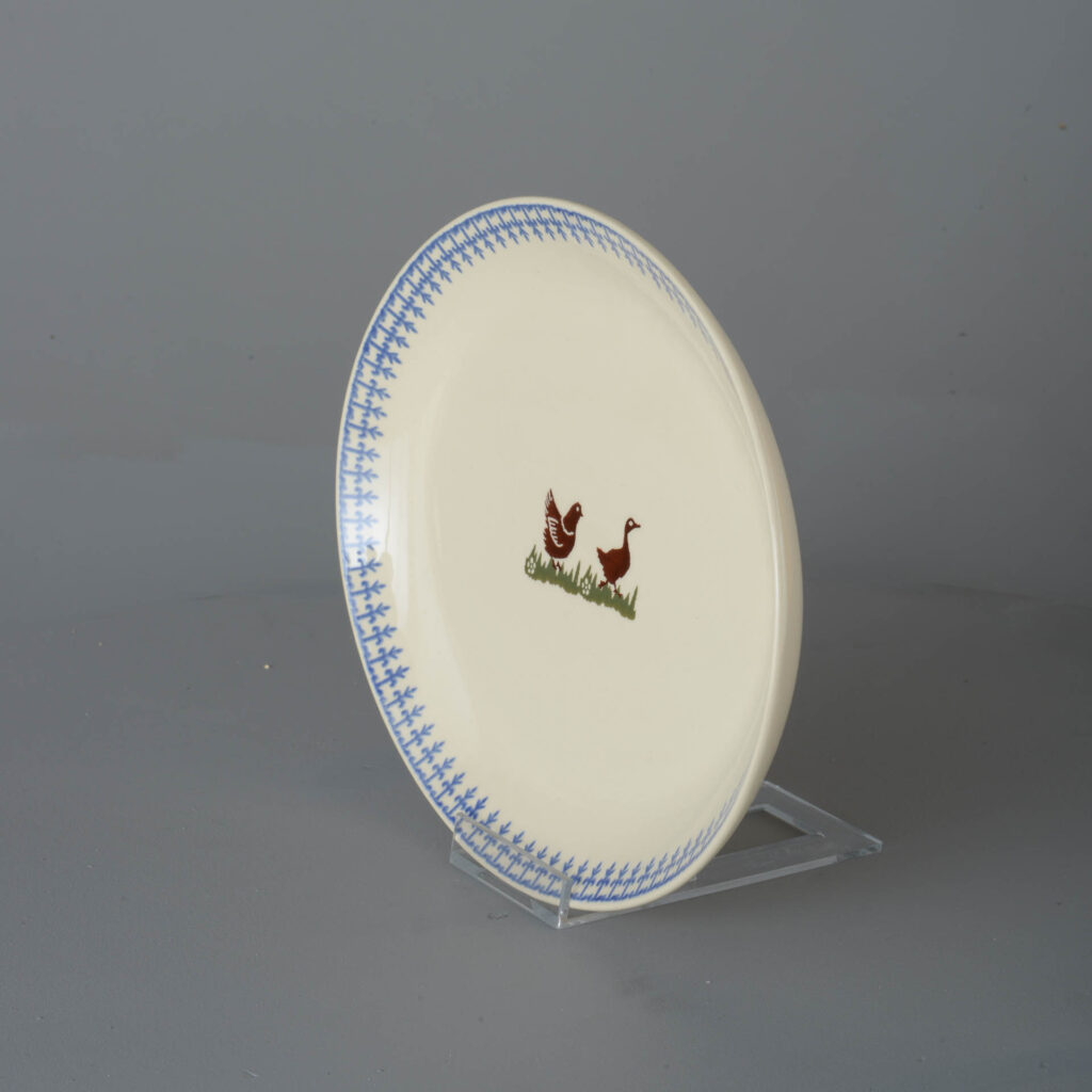 Farm Animal Oval Plate - Large