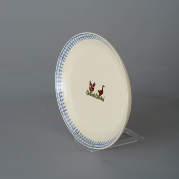 Farm Animal Oval Plate - Large