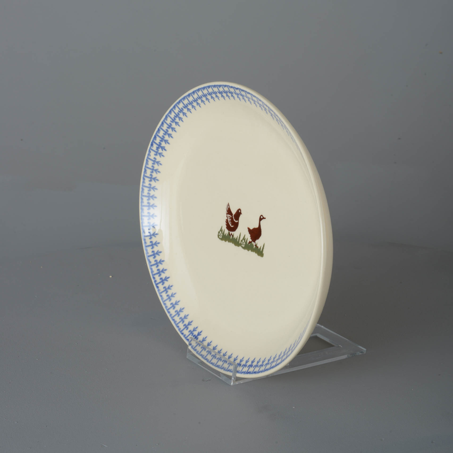Farm Animal Oval Plate - Large