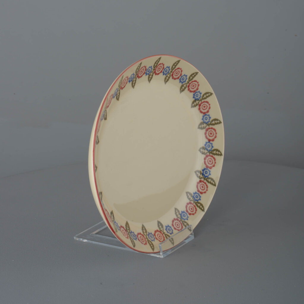 Victorian Floral Oval Plate - Large