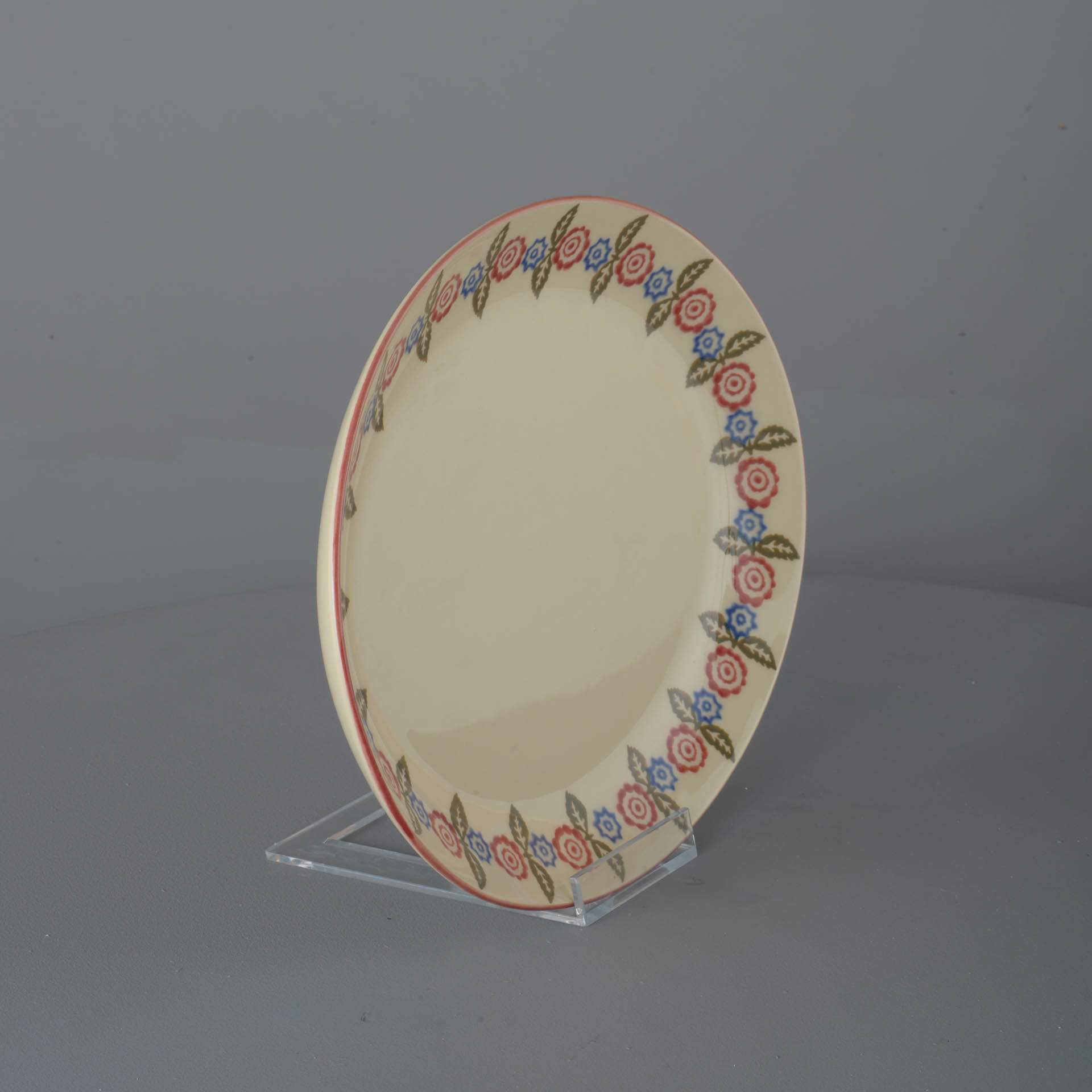 Victorian Floral Oval Plate - Large