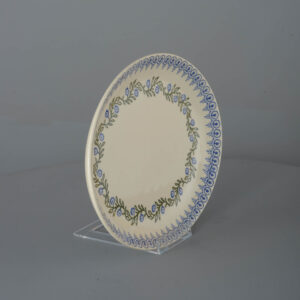 Floral Garland Oval Plate - Large