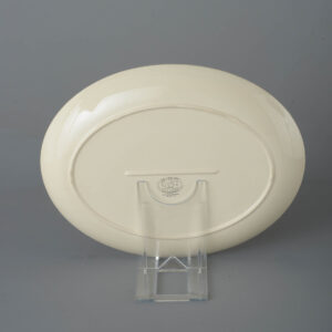 Floral Garland Oval Plate - Large