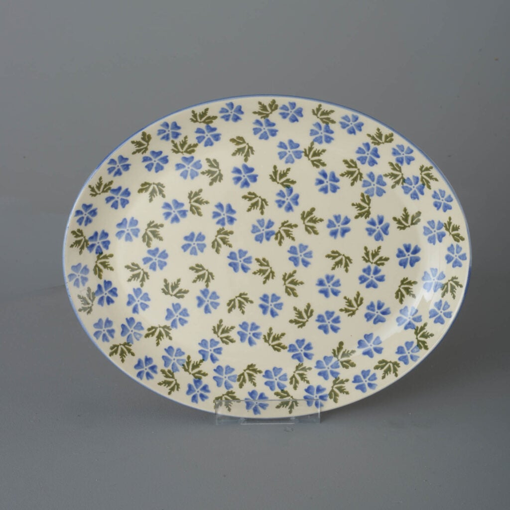 Geranium Oval Plate - Large