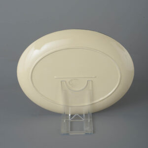 Grapes And Vine Oval Plate - Large