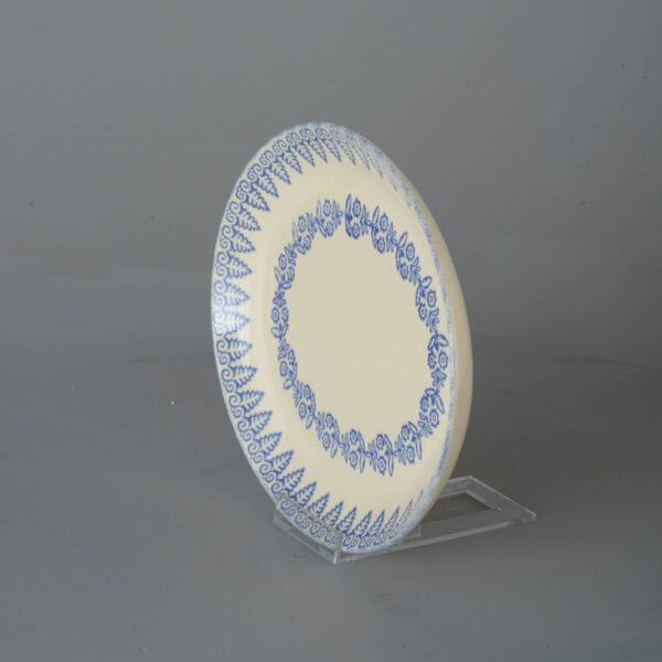 Lacey Blue Oval Plate - Large