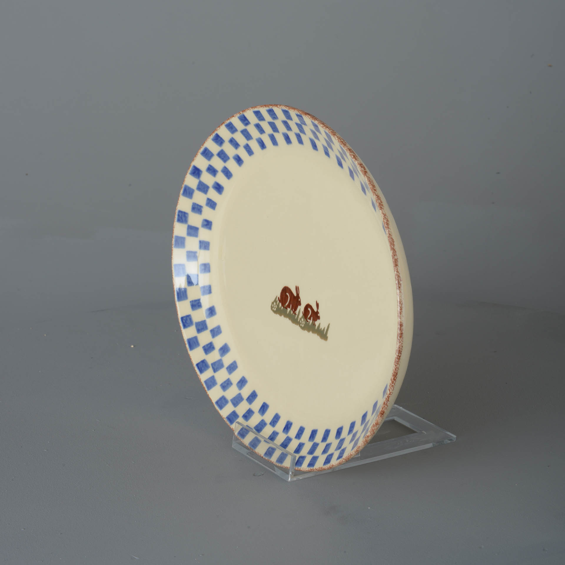 Rabbit Oval Plate - Large
