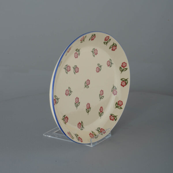 Scattered Rose Oval Plate - Large