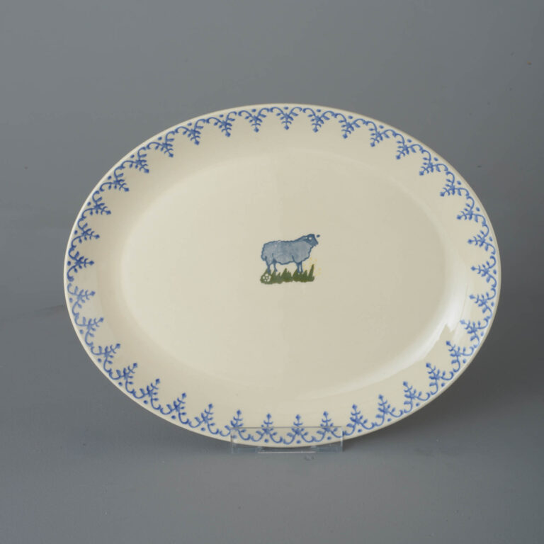 Sheep Oval Plate – Large