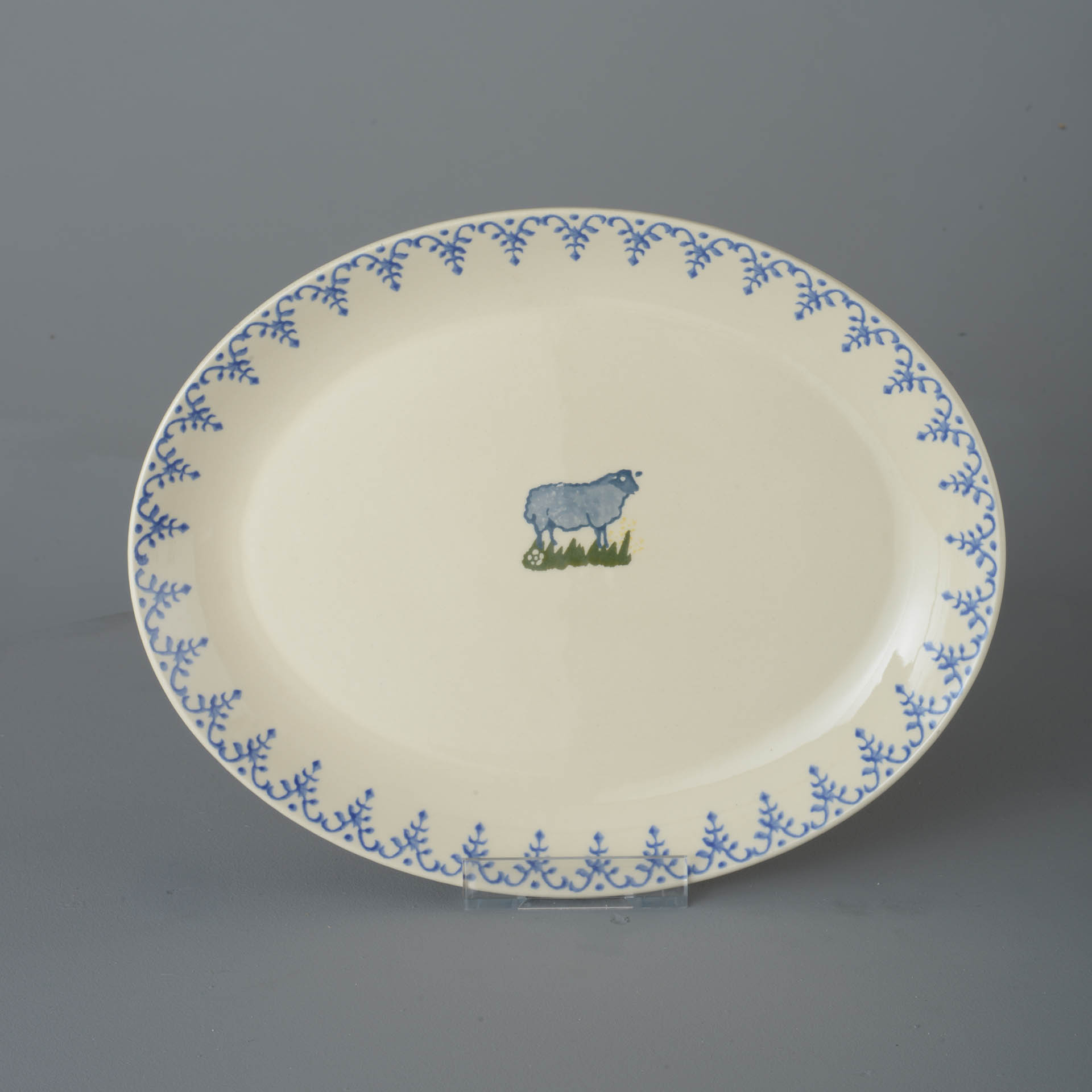 Sheep Oval Plate - Large