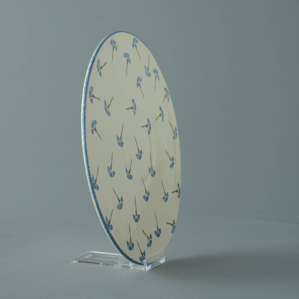 Cornflower Cheese & Cake Plate