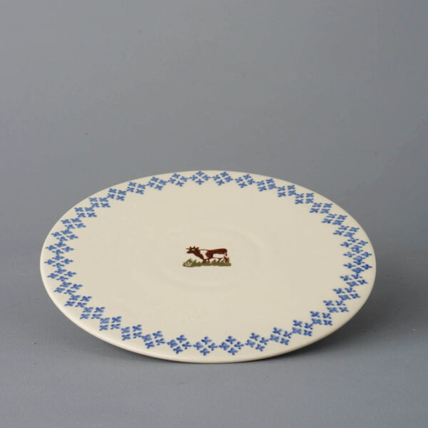 Cow Cheese & Cake Plate
