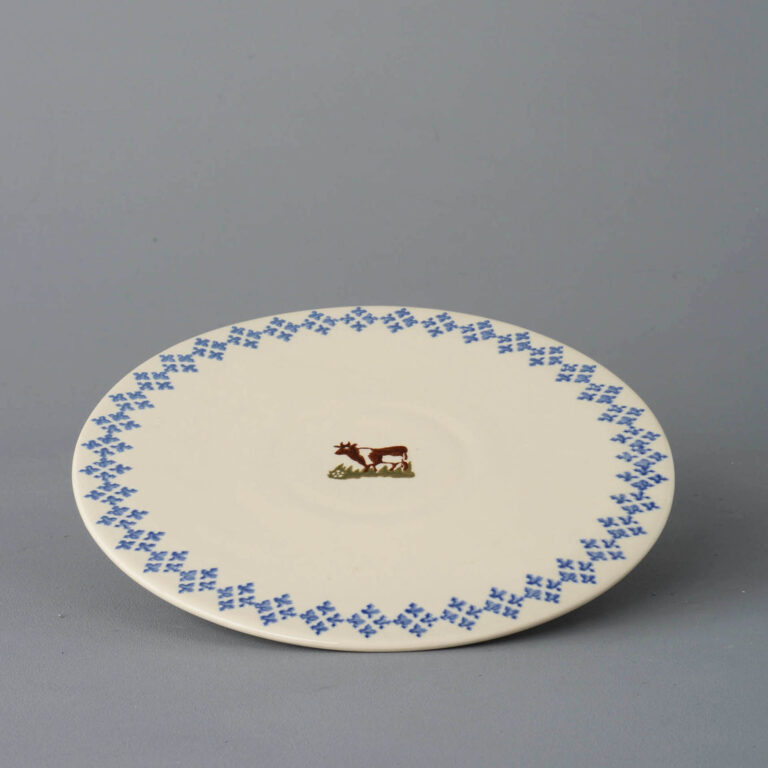 Cow Cheese & Cake Plate