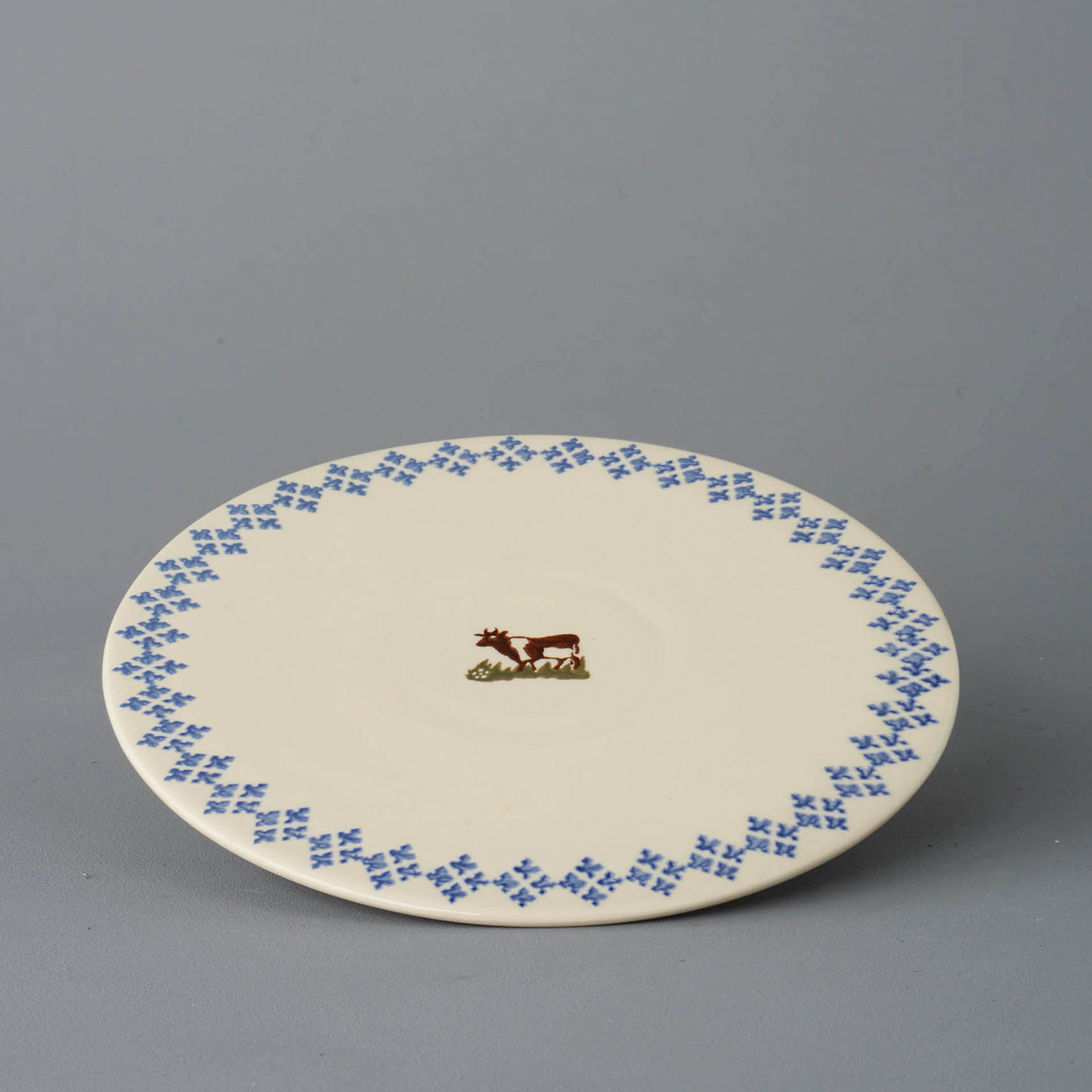 Cow Cheese & Cake Plate