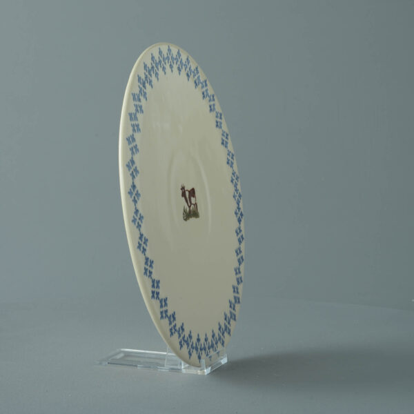 Cow Cheese & Cake Plate