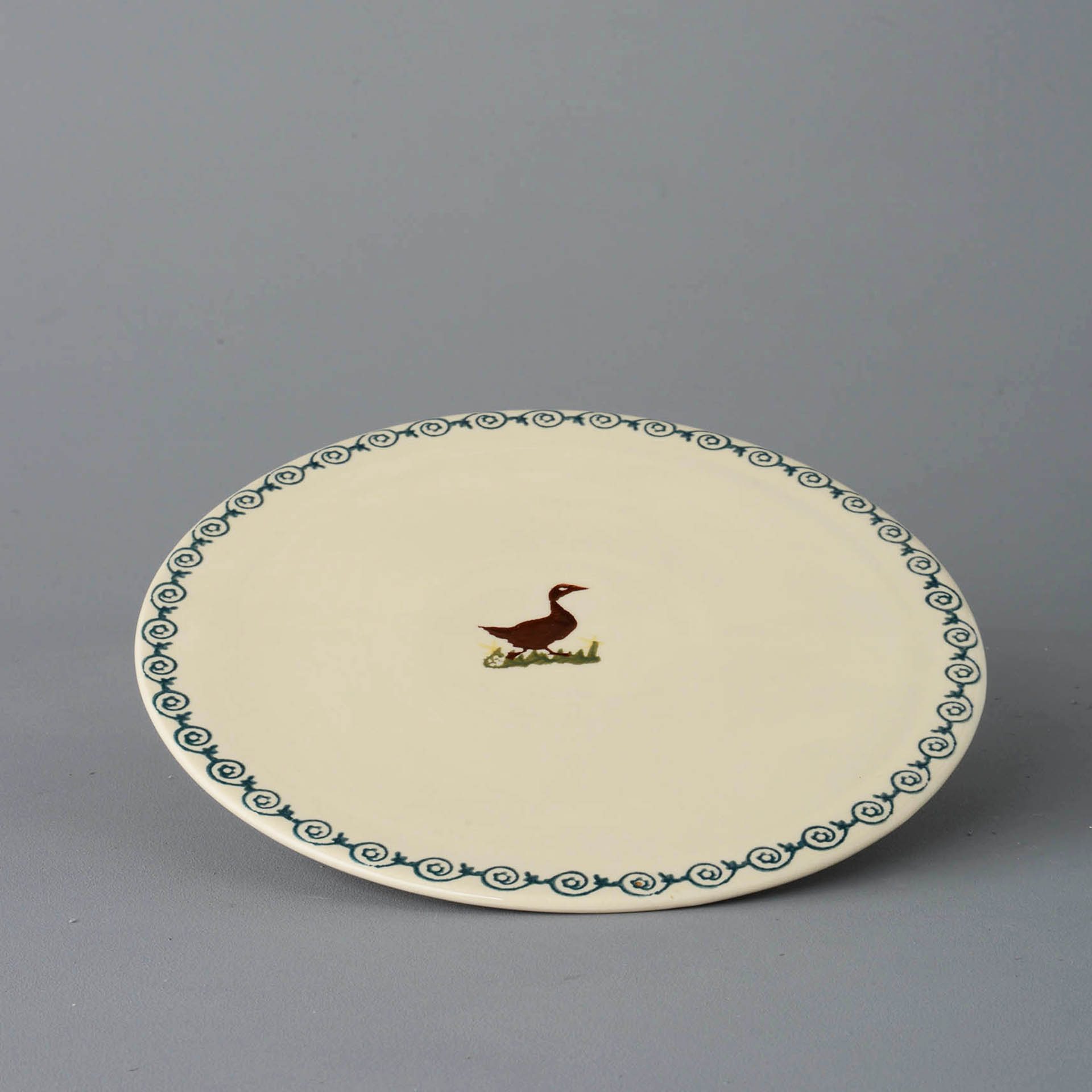 Duck Cheese & Cake Plate