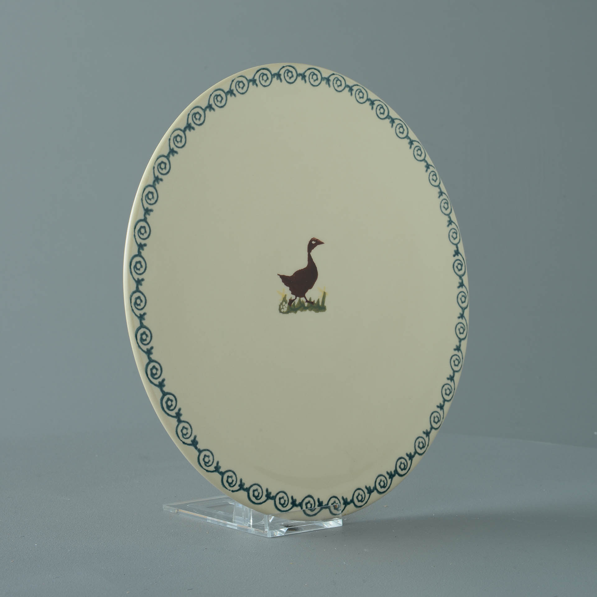 Duck Cheese & Cake Plate