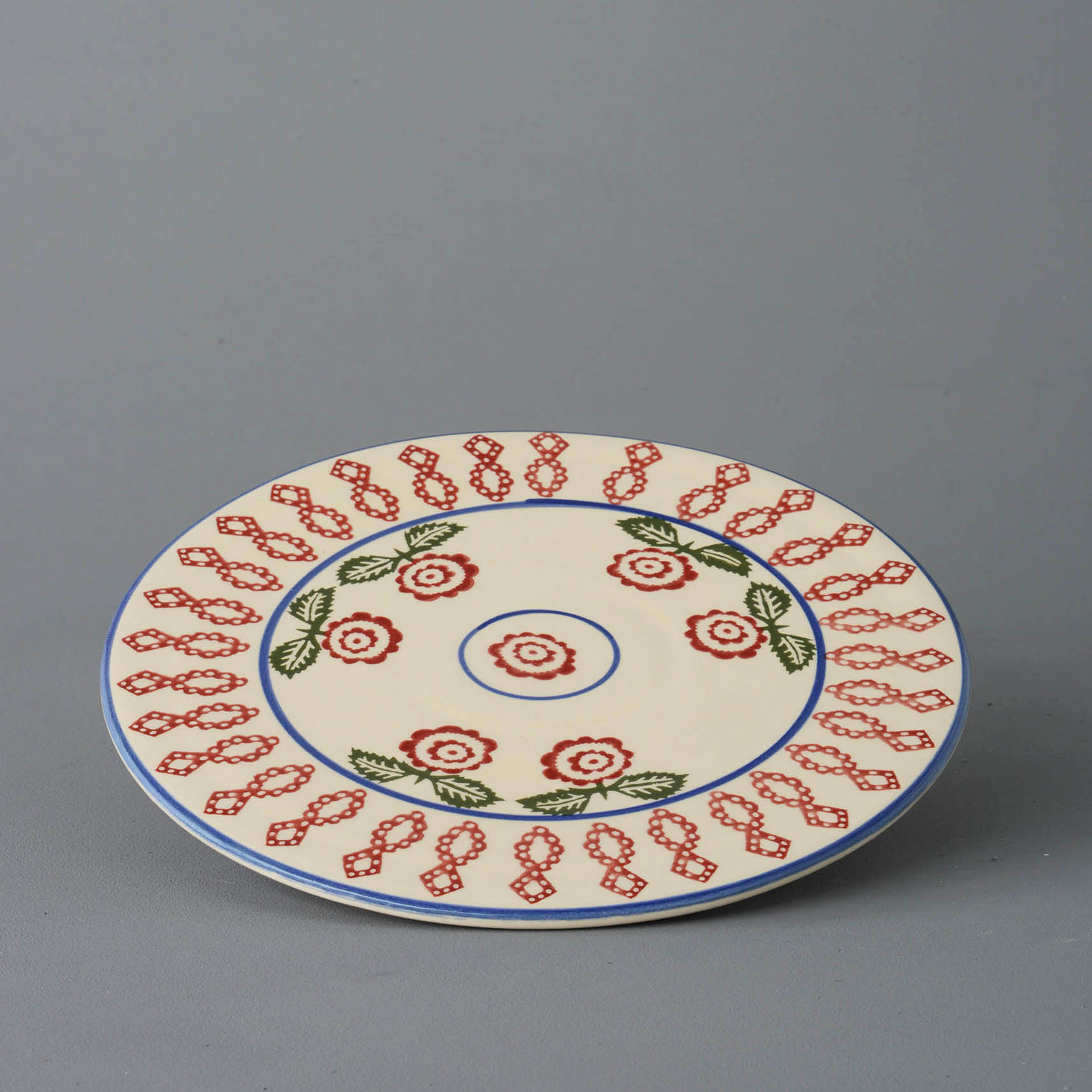 Victorian Floral Cheese & Cake Plate